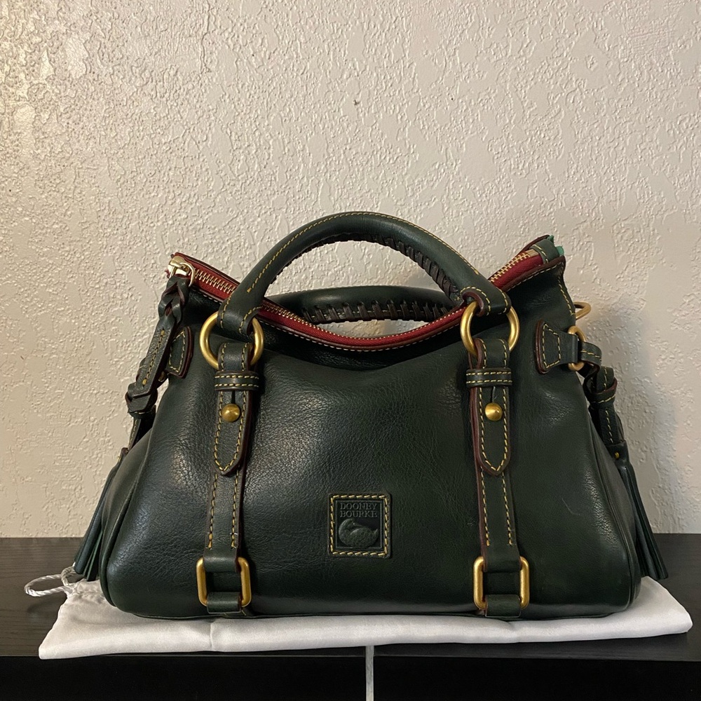 Dooney & Bourke Florentine Satchel Mini in Ivy